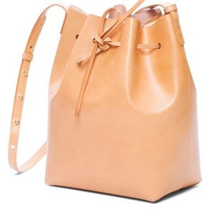 Mansur Gavriel Large Bucket Bag Camello Like New